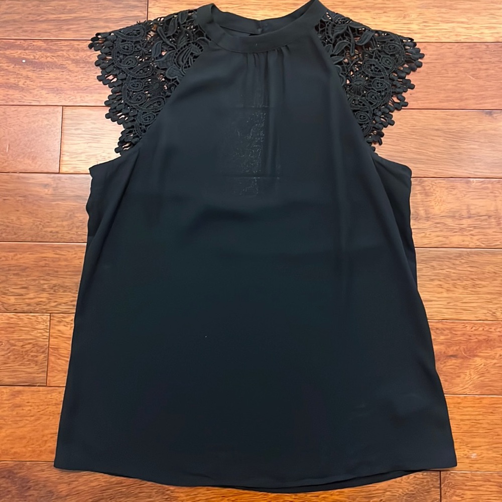 EXPRESS black short sleeved top